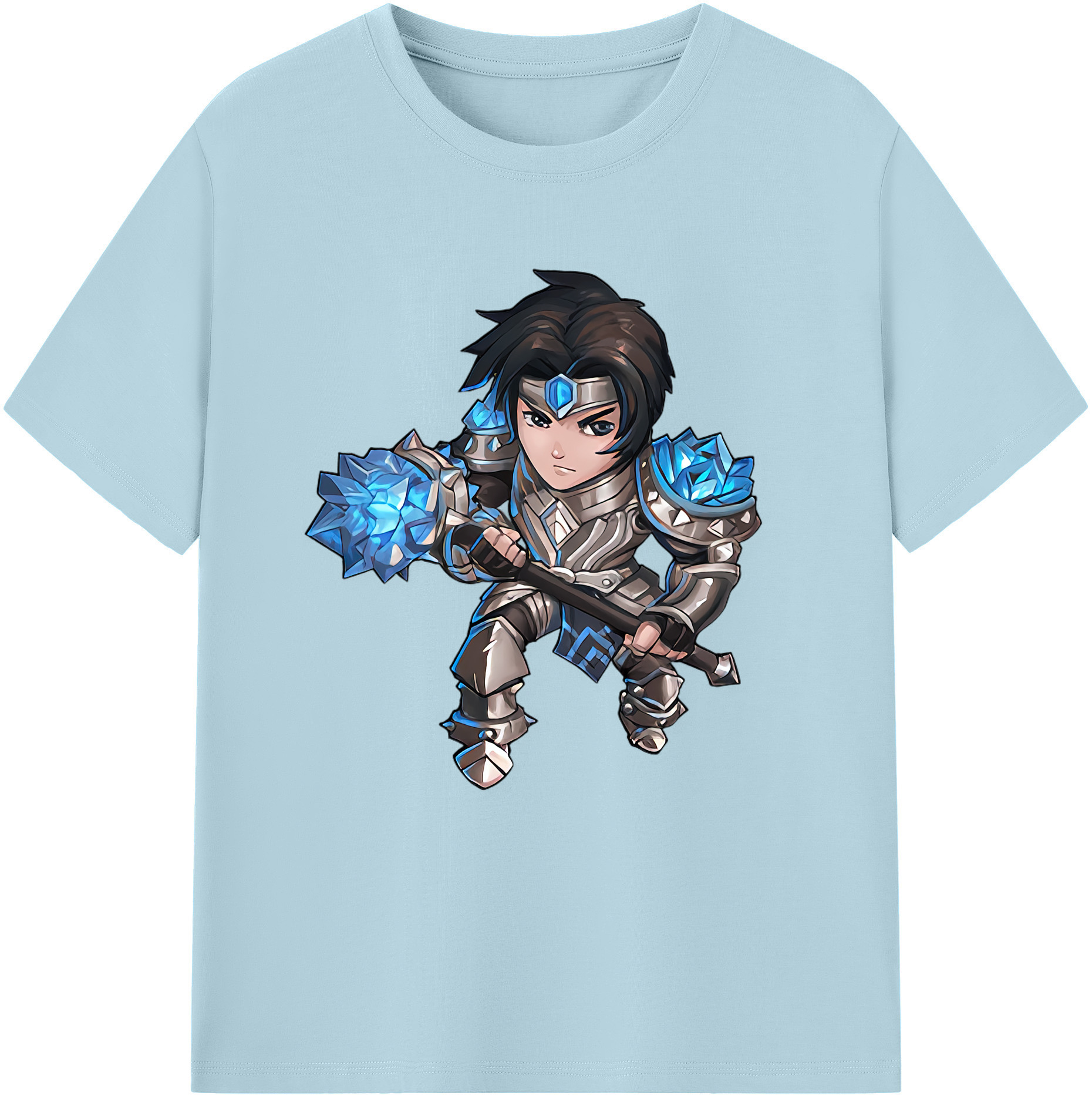 リーグ・オブ・レジェンド League of Legends LOL 綿100％半袖Tシャツ（フロントプリント）